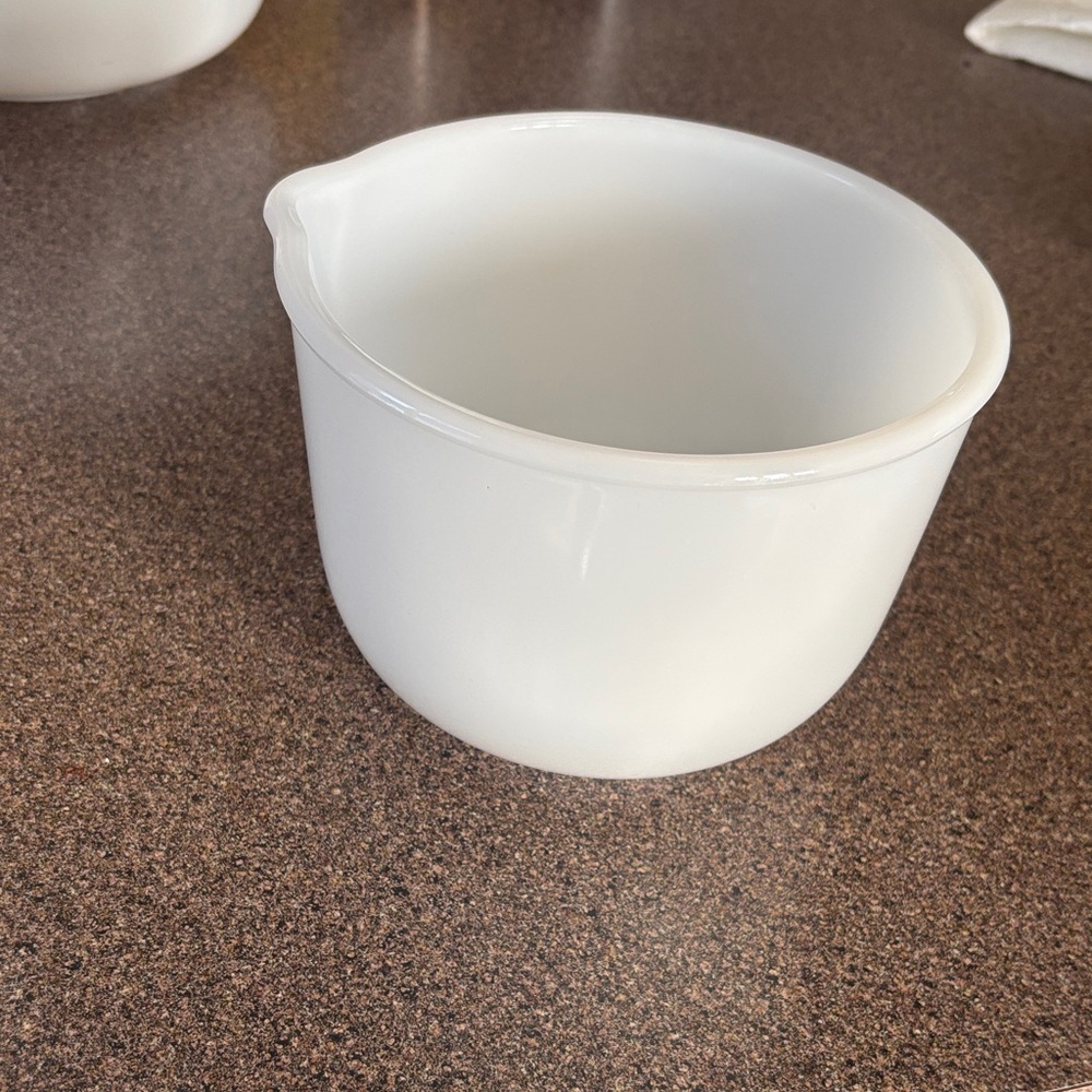 Vintage Glasbake mixing bowl